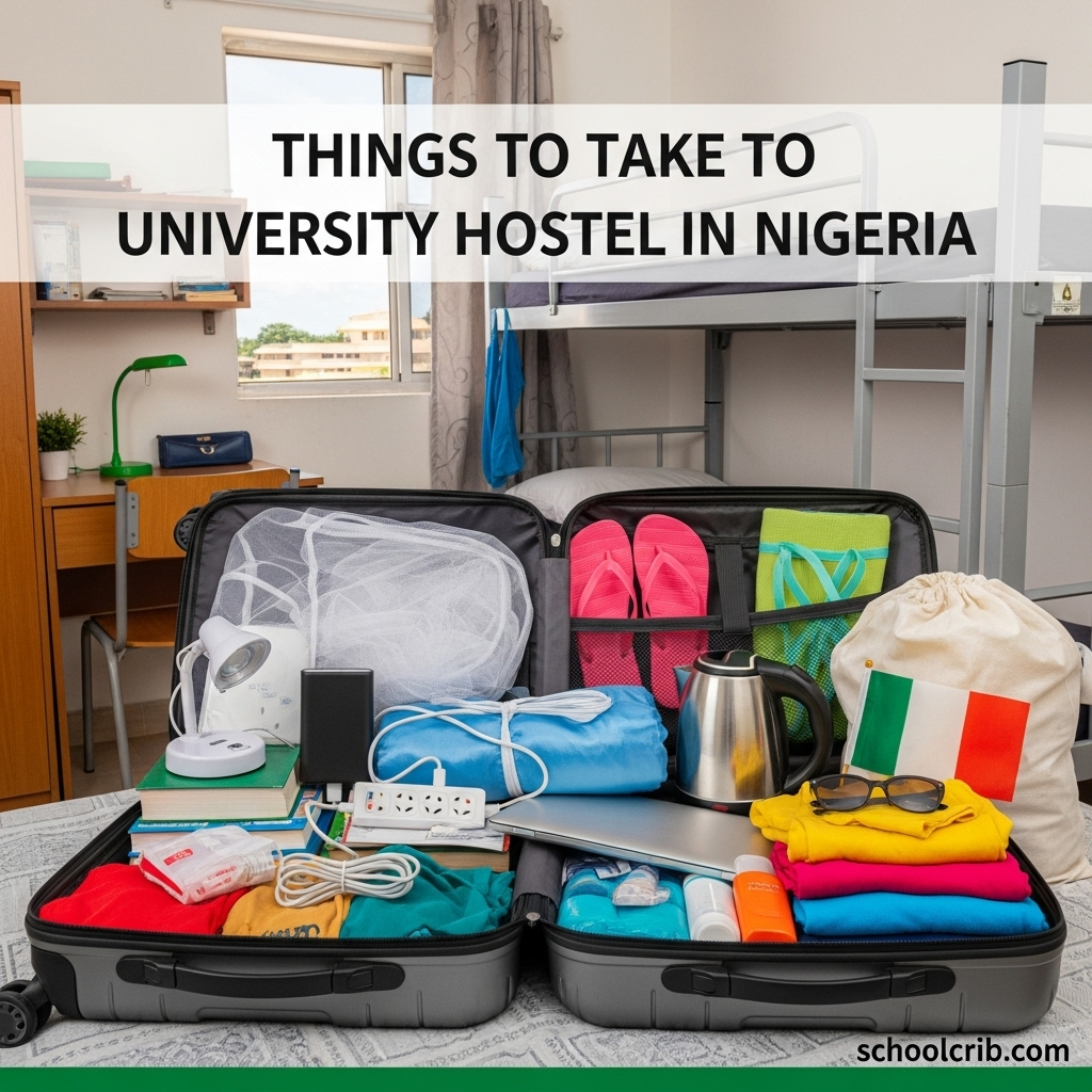 Things to Take to University Hostel in Nigeria