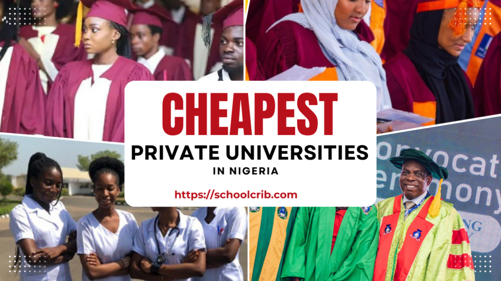 Cheapest Private Universities in Nigeria