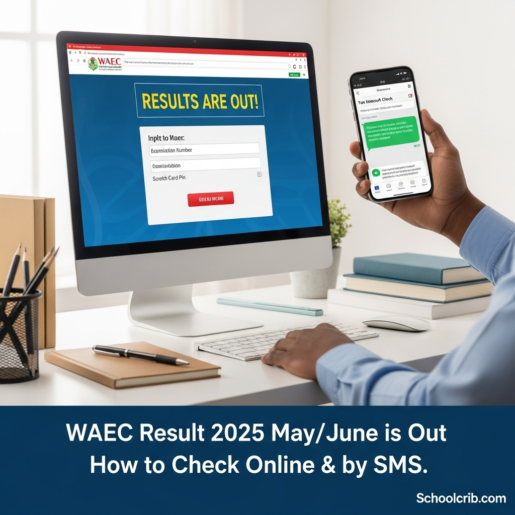 WAEC Result 2025 May/June is Out How to Check Online & by SMS.